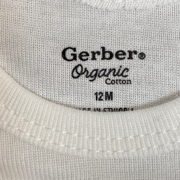 ✨ Baby Girl First Birthday Onesie “One” - Size 12 M - Gold Glitter Balloon ✨ - Picture 4 of 5